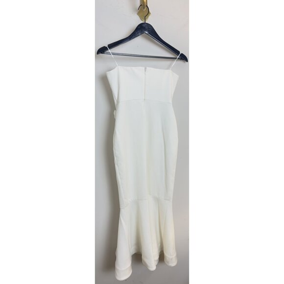 LIKELY Ilene Strapless Cocktail Dress in White Size US 4 - Picture 7 of 12